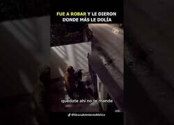 Enlace a Fue a robar una moto y terminó recibiendo una lección