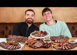 Enlace a Ibai y Gaspi se comen el mejor asado del mundo