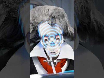 Así es como Beethoven escuchaba las notas siendo sordo