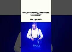 Enlace a Ser marcador de ping pong no es fácil