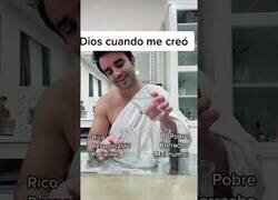 Enlace a Dios cuando me creó