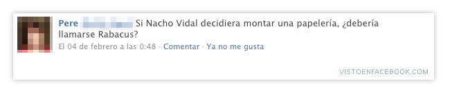 papel,papeleria,nacho vidal,abacus