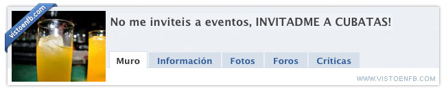 evento,alcohol,cubata,invitación