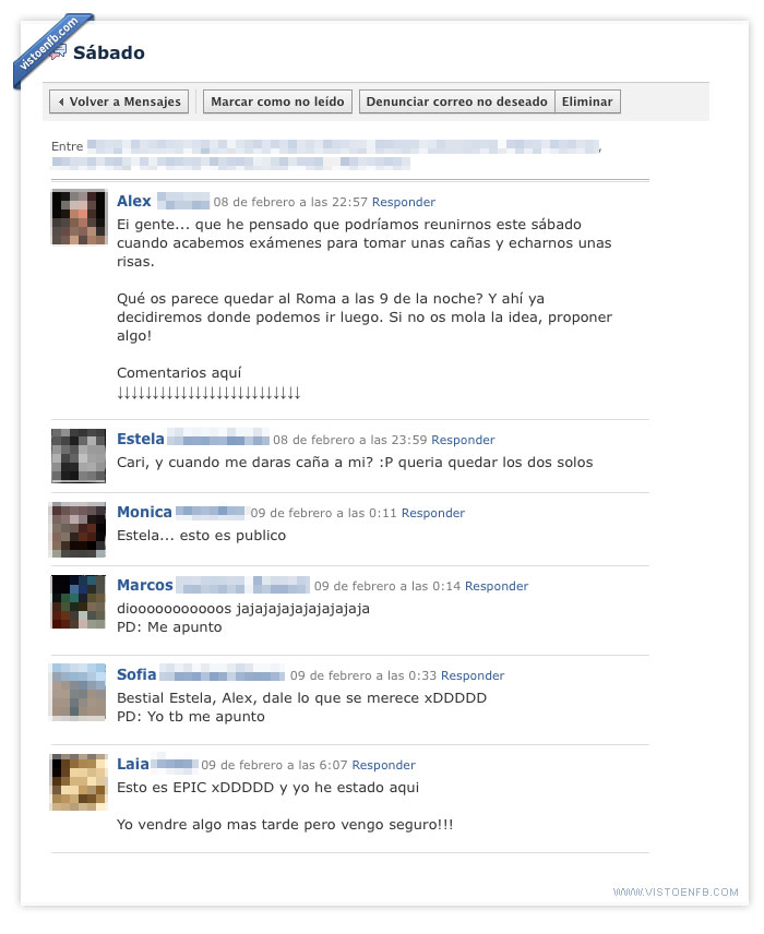 fiesta,amistad,pareja,fail,secreto,mensajes,privado