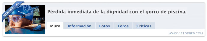 dignidad,piscina,gorro