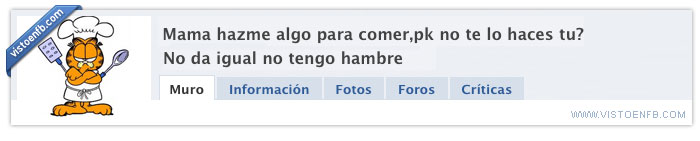 comida,mama,comodón,comer,sirvienta,cocinar,cocinero,garfield