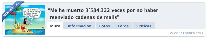 pardillo,estupidez humana,cadenas,muerto,cadenas de emails