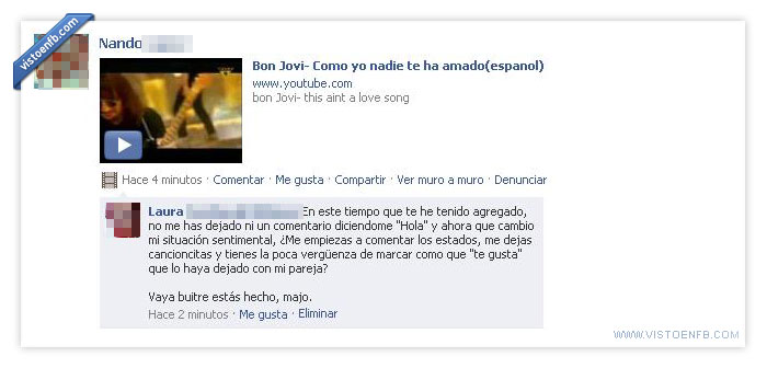 ruptura,buitre,aprovechado,pagafantas