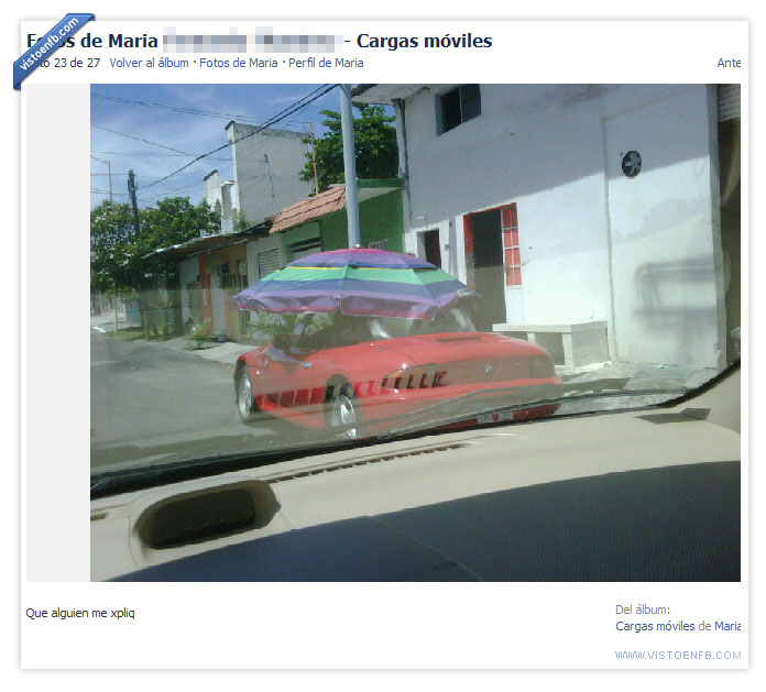 fail,coche,descapotable,sombrilla,nuevos ricos,fantasmas