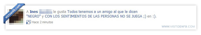 incongruencia,sentimientos,negro,insulto,jugar,cabrona