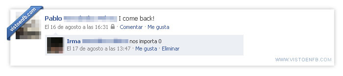 recibimiento,vuelta,borde