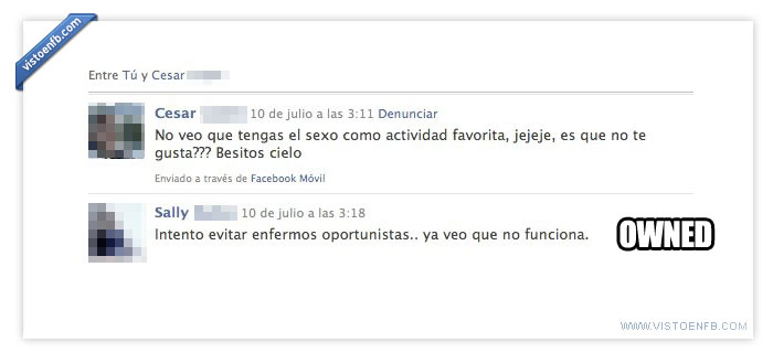 enfermo,oportunista,buitre,flirtear,fail