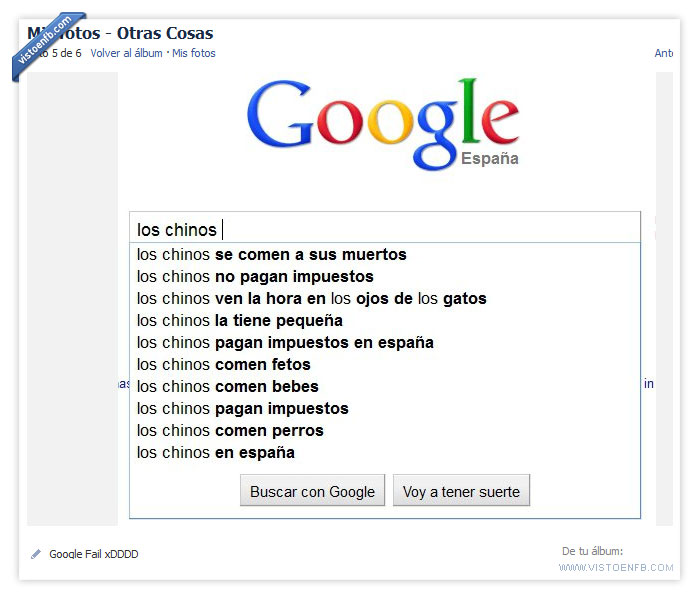 google,fail,chinos,mala fama,fama