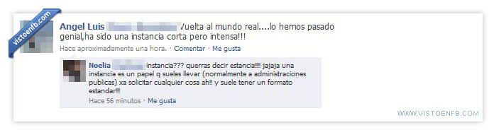 instancia,estancia,vacaciones,ignorancia,fail