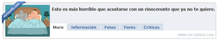 petter griffin,Padre de familia,rinoceronte