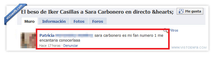 sara carbonero,mundial,fan,fail,casillas,beso