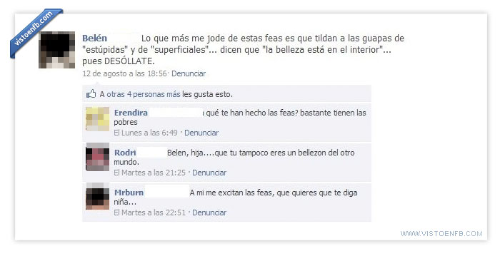 superficial,guapas,feas,desollar,belleza