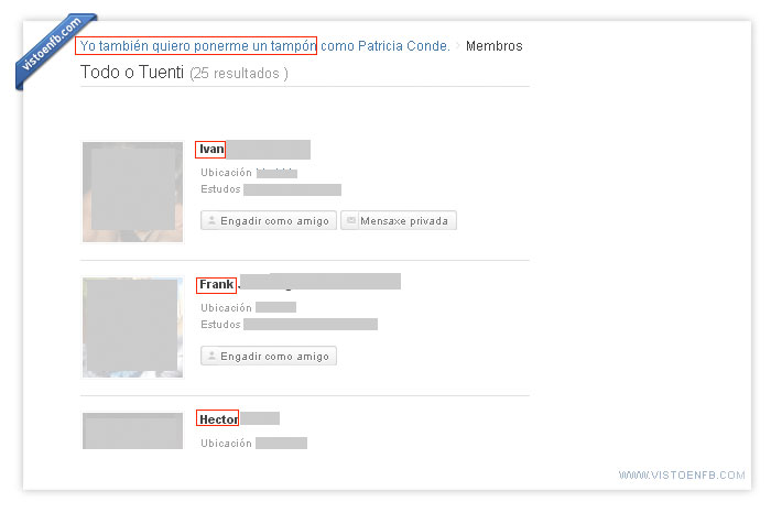 tampón,Patricia Conde,fail