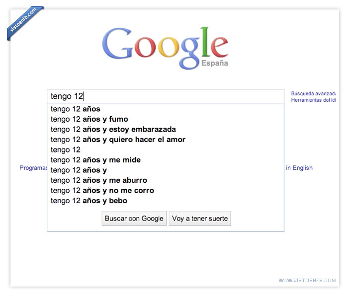 resultado,niños,google,buscador,12 años