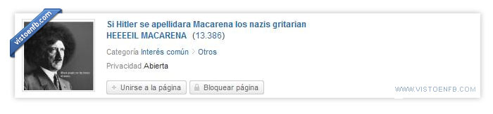 macarena,los del río,interes,hitler,comun,apellido