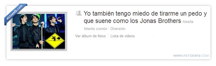 pedo,miedo,jonas brothers