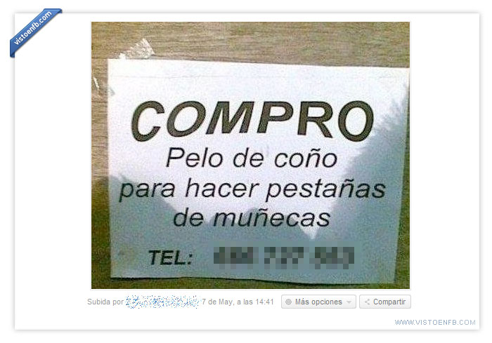 pestañas,pelos,muñecas