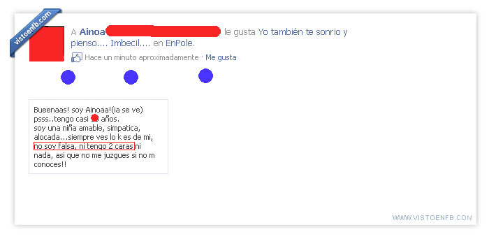 hipócrita,falsa,dos caras