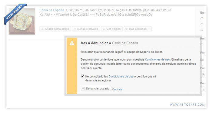 gracias,favor al mundo,denuncia,canis