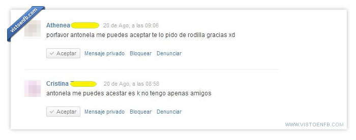 súplica,desespero,amistad