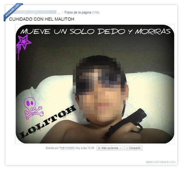 peligroso,niñato,mucho miedo,malo,cani