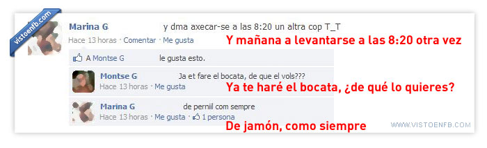 madrenohaymasqueuna,madre,jamón,clase,bocata,bocadillo