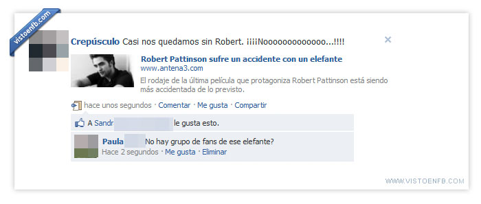 elefante,robert pattinson,crepúsculo