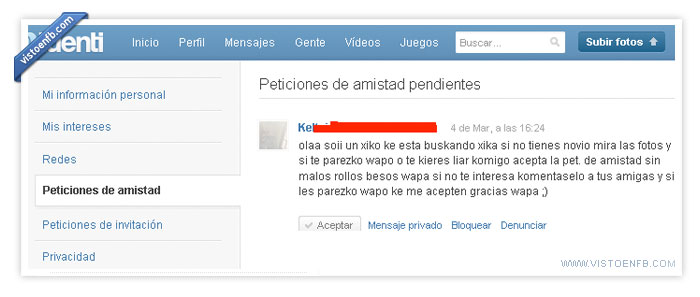 petición,desesperado,amistad