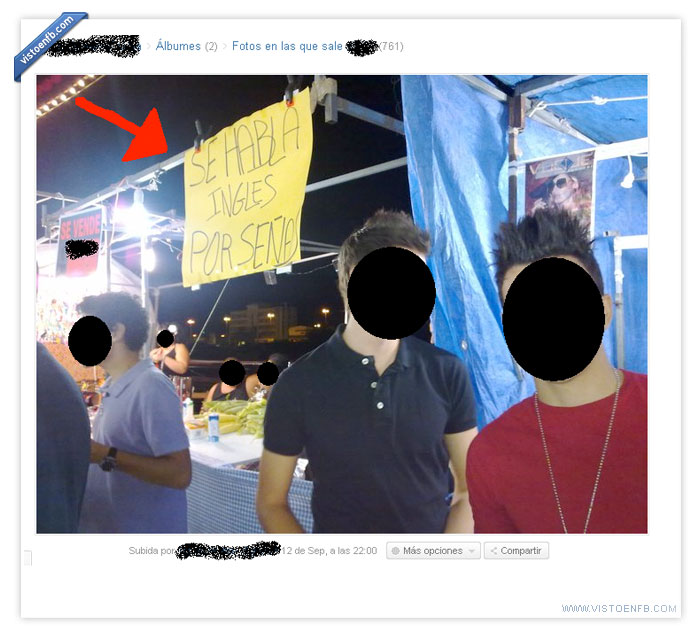 señas,Ingles,incultura