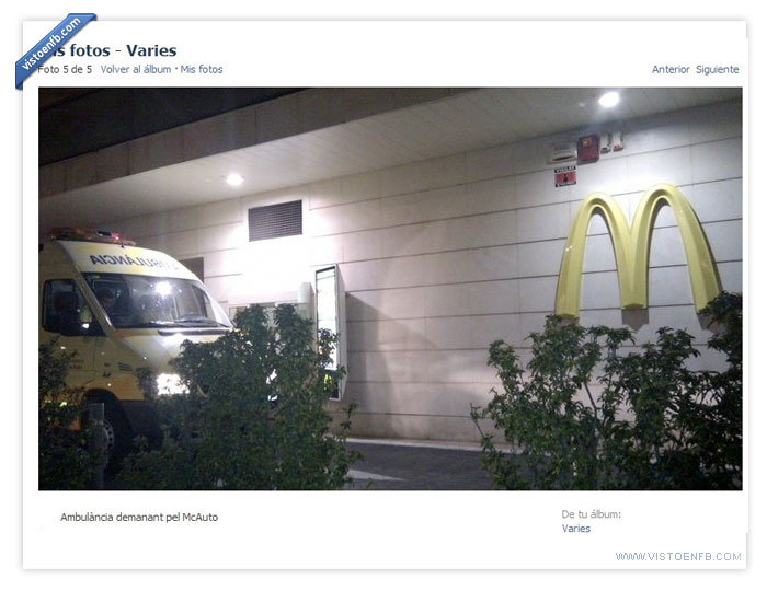 McDonald's,McAuto,ambulancia