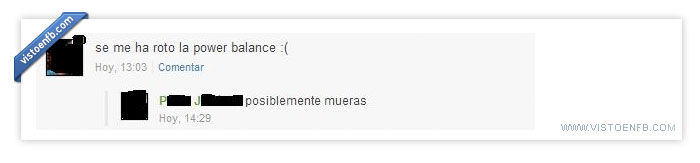 power balance,estado