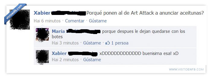 art attack,aceitunas