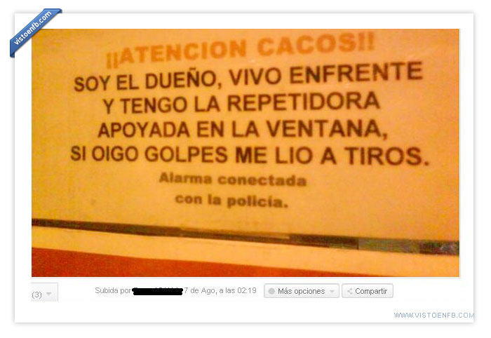 ventana,repetidora,cacos,aviso