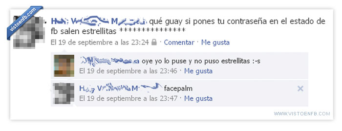 ingenua,facepalm,facebook,contraseña