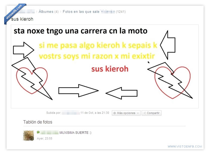 sentimientos,moto,chonis,carrera,canis