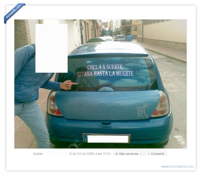 gitana,coche,chonis,canis