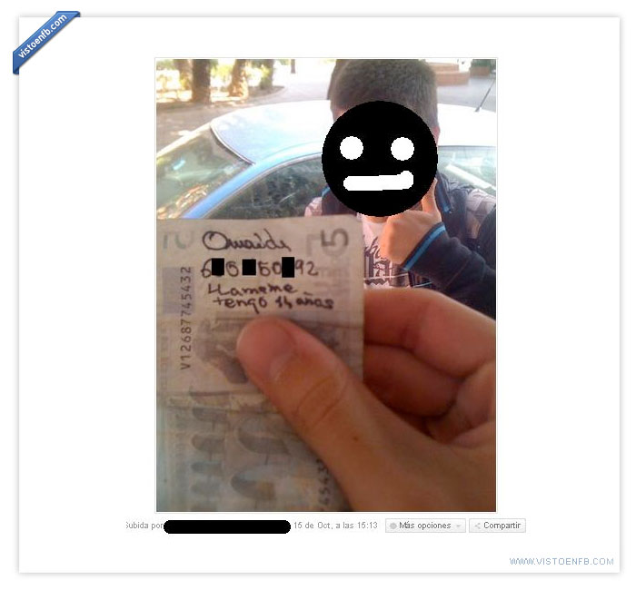 telefono,billete,5 euros