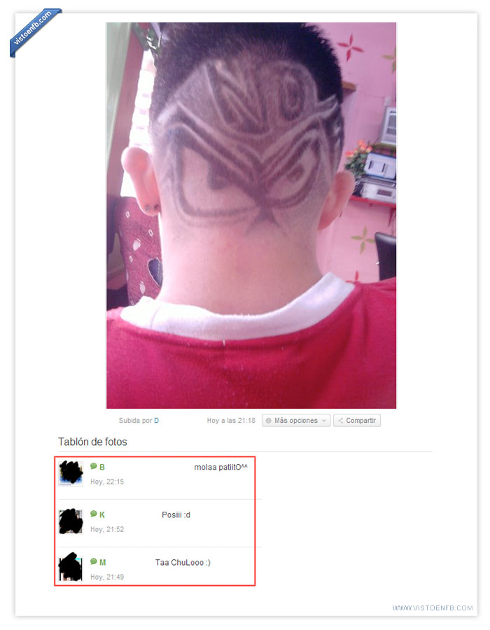 peinado,estupidez,choni,cani