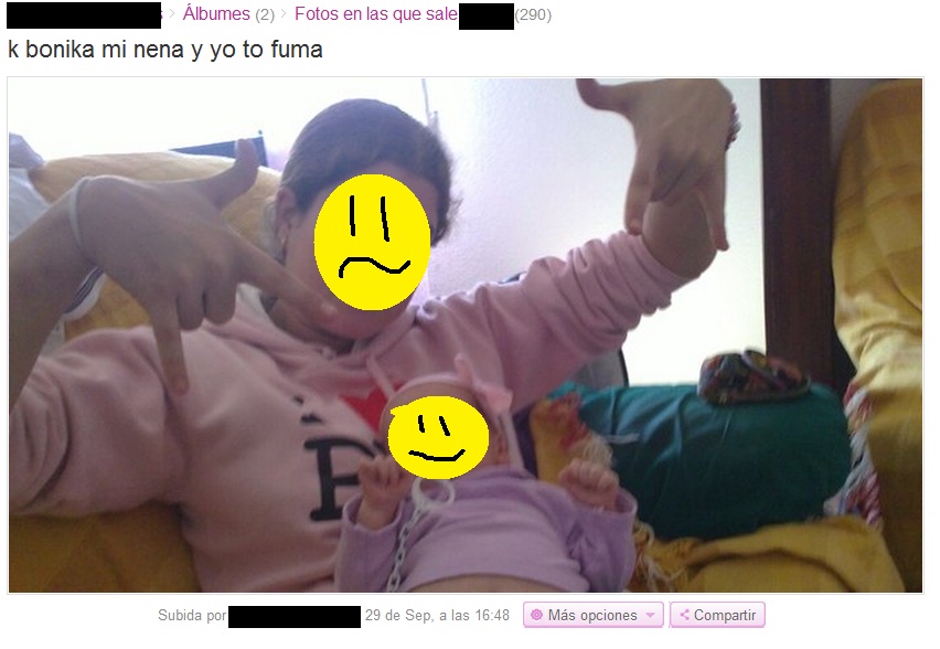 hija,fumá,educación