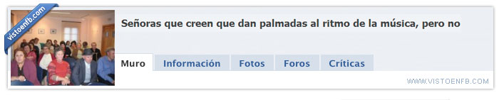 señoras,ritmo,palmadas,música