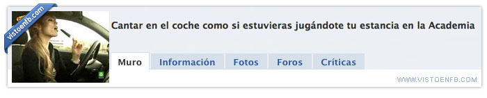 grito pelao,coche,cantar,academia