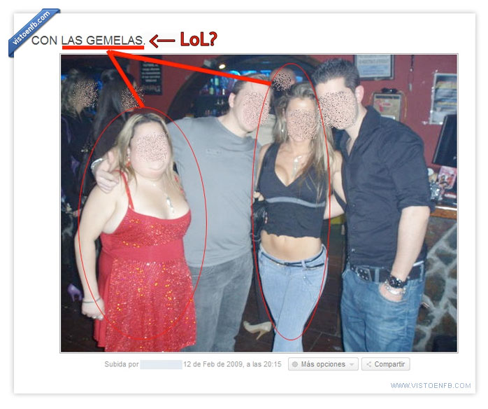 Retrasados,Ironia,Gordita,Gemelas,Delgada