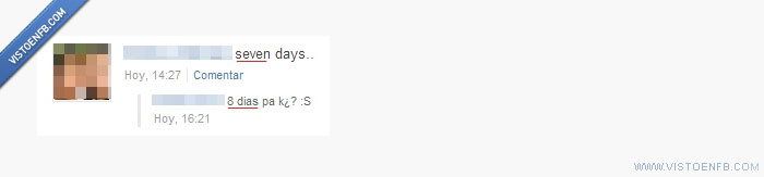 seven,ocho,inglés,incultura