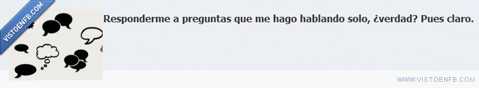 preguntas,hablar solo,grupos,facebook