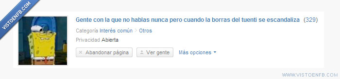 escandalizarse,borrar,amigos fake